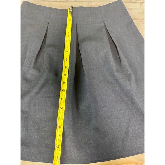 Theory Navy Blue 96% Wool Blend Skirt Size 8 - Picture 7 of 7